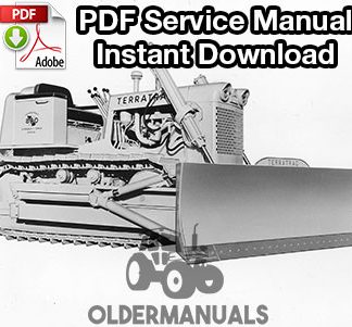 Case 800 Part Number # 9-72062 1000 Crawler Dozer Workshop Repair Service Manual