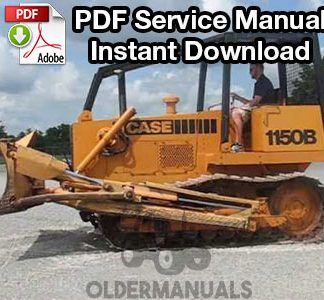 Case 1150B Crawler Dozer Service Manual