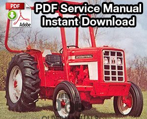 International 454 474 574 2400 2500 3400 Tractor Transmission Service Manual 