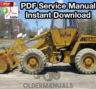 Case W14, W14H, W14FL Wheel Loader Service Manual (S/N 9119672-Up)