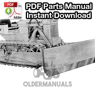 Case 420C Terratrac Crawler Dozer Parts Manual