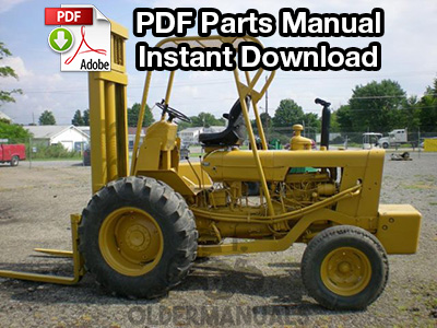 Case 530 CK Forklift Parts Manual